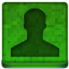 Green User Icon 64x64 png