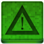 Green Warning Icon 64x64 png