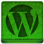 Green WordPress Icon 64x64 png