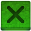 Green X Icon 64x64 png