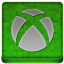 Green Xbox 360 Coloured Icon 64x64 png