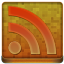Orange RSS Coloured Icon 64x64 png