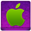 Pink Apple Coloured Icon 64x64 png