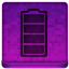 Pink Battery Icon 64x64 png