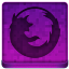 Pink Firefox Icon 64x64 png