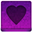 Pink Heart Icon 64x64 png