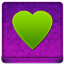 Pink Heart Coloured Icon 64x64 png