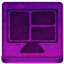 Pink LCD Icon 64x64 png