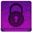 Pink Lock Icon 64x64 png