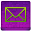 Pink Mail Coloured Icon 64x64 png