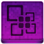 Pink Office Icon 64x64 png