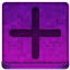 Pink Plus Icon 64x64 png