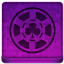Pink Poker Chip Icon 64x64 png