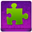 Pink Puzzle Coloured Icon 64x64 png