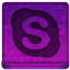 Pink Skype Icon 64x64 png