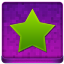 Pink Star Coloured Icon 64x64 png