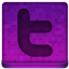 Pink Twitter Icon 64x64 png