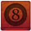 Red 8Ball Icon 64x64 png