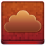 Red Cloud Coloured Icon 64x64 png