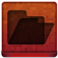 Red Folder Icon 64x64 png