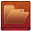 Red Folder Coloured Icon 64x64 png