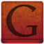 Red Google Icon 64x64 png