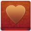 Red Heart Coloured Icon 64x64 png
