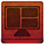 Red LCD Icon 64x64 png