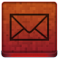 Red Mail Icon 64x64 png