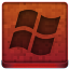 Red Microsoft Icon 64x64 png