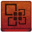Red Office Icon 64x64 png