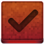 Red Ok Icon 64x64 png