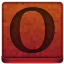 Red Opera Icon 64x64 png