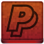 Red PayPal Icon 64x64 png