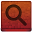 Red Search Icon 64x64 png