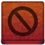 Red Stop Icon 64x64 png