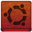 Red Ubuntu Icon 64x64 png