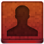 Red User Icon 64x64 png