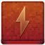 Red Winamp Coloured Icon 64x64 png