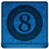 Blue 8Ball Icon 96x96 png