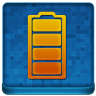 Blue Battery Coloured Icon 96x96 png