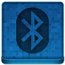 Blue Bluetooth Icon 96x96 png