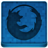 Blue Firefox Icon 96x96 png