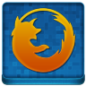 Blue Firefox Coloured Icon 96x96 png