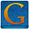 Blue Google Coloured Icon 96x96 png