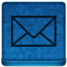 Blue Mail Icon 96x96 png