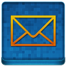 Blue Mail Coloured Icon 96x96 png