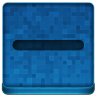 Blue Minus Icon 96x96 png