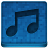Blue Music Icon 96x96 png