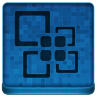 Blue Office Icon 96x96 png